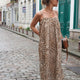 Althea | Leopard-Print Midi Dress